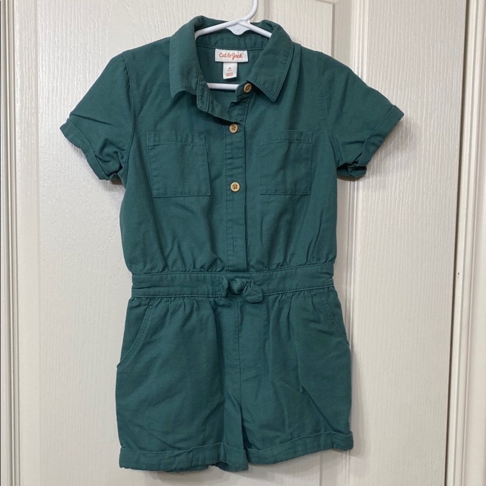 Cat & Jack Teal Kids Romper